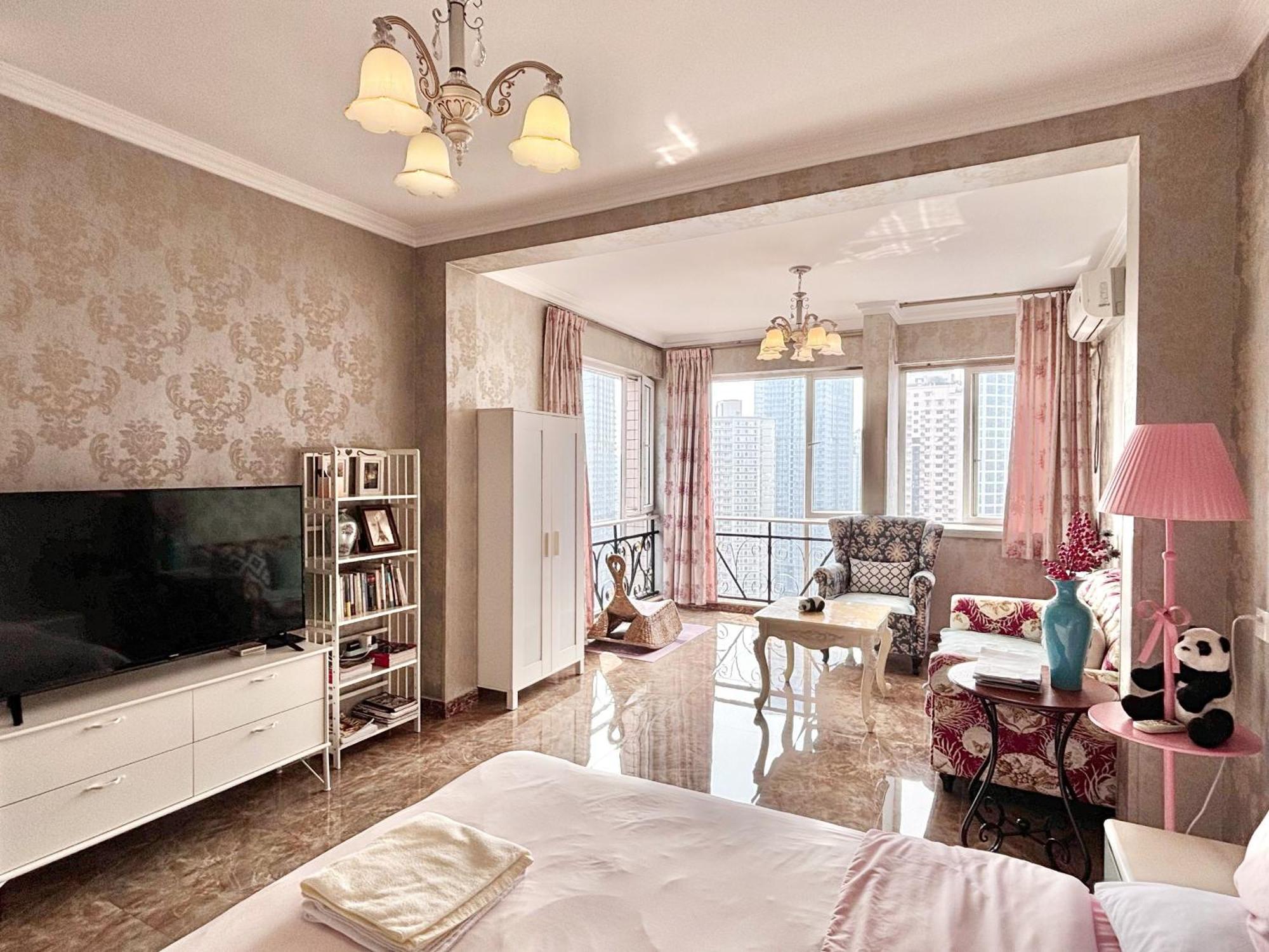 Xiao Yu Residential Apartment Near Jiefangbei And Hongya Cave Chongqing Exteriör bild