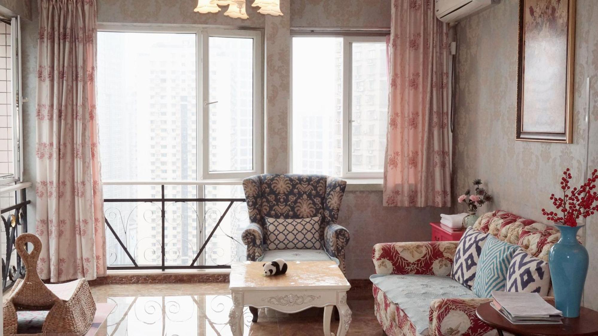 Xiao Yu Residential Apartment Near Jiefangbei And Hongya Cave Chongqing Exteriör bild