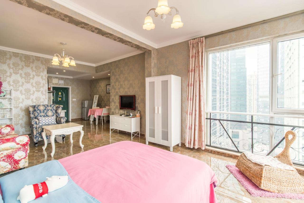 Xiao Yu Residential Apartment Near Jiefangbei And Hongya Cave Chongqing Exteriör bild